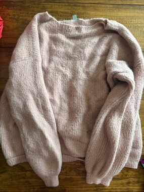 Cozy Blush Pink Women's Sweater